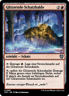 Glitzernde Schatzhalde