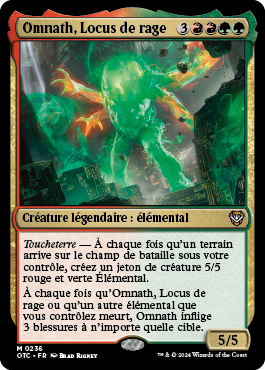 Omnath, Locus de rage