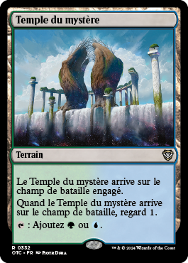 Temple du mystère