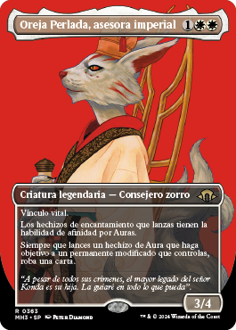 Oreja Perlada, asesora imperial
