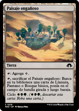 Paisaje engañoso