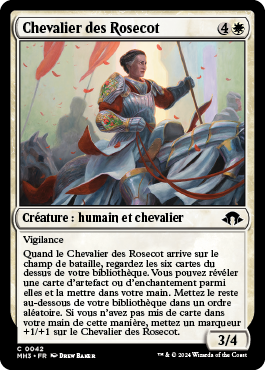 Chevalier des Rosecot