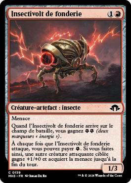 Insectivolt de fonderie