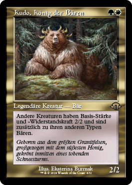 Kudo, König der Bären