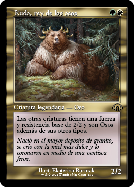 Kudo, rey de los osos