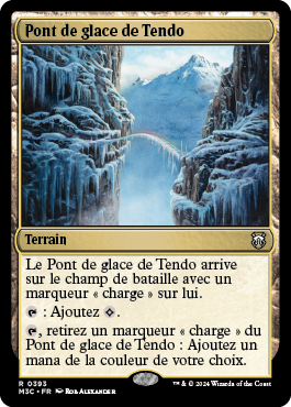 Pont de glace de Tendo