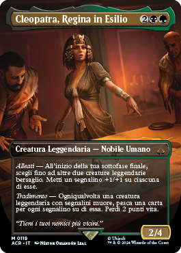 Cleopatra, Regina in Esilio