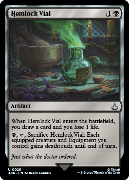 Hemlock Vial