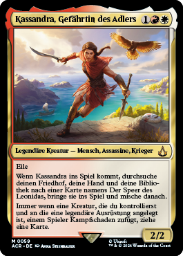 Kassandra, Gefährtin des Adlers