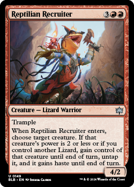Reptilian Recruiter