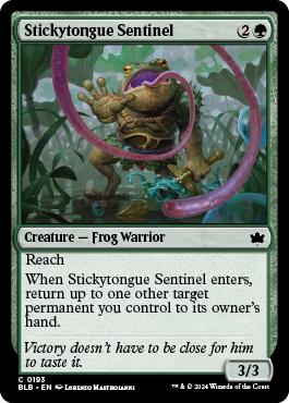 Stickytongue Sentinel