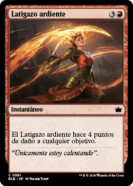 Latigazo ardiente