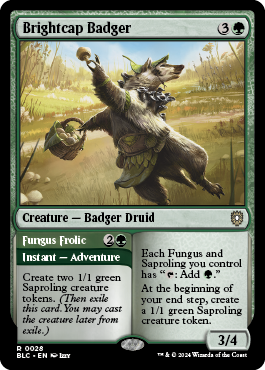 Brightcap Badger (Fungus Frolic)