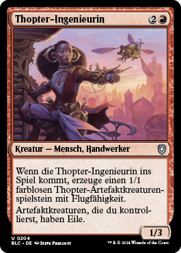 Thopter-Ingenieurin