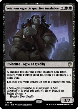 Seigneur ogre de quartier insalubre