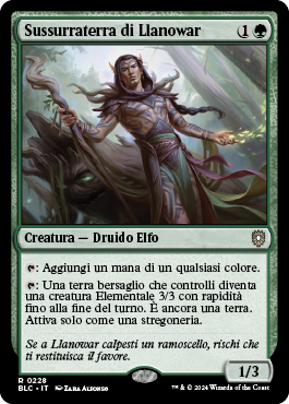 Sussurraterra di Llanowar