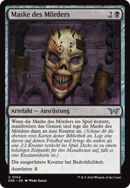 Maske des Mörders