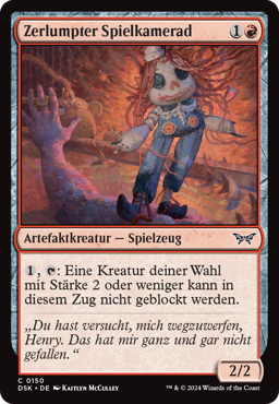 Zerlumpter Spielkamerad