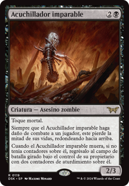 Acuchillador imparable