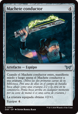 Machete conductor