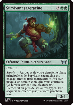 Survivant sageracine