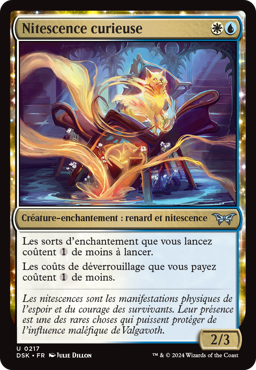 Nitescence curieuse