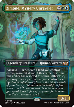 Zimone, Mystery Unraveler