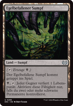 Egelbefallener Sumpf