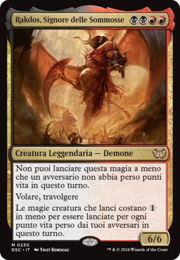 Rakdos, Signore delle Sommosse