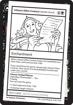 Liliana's Other Contract (double-faced)(playtest)