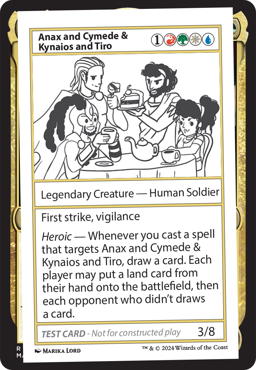 Anax and Cymede & Kynaios and Tiro (playtest)