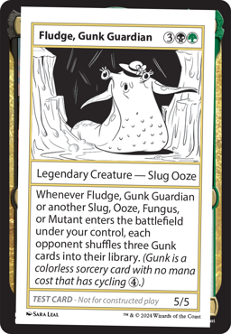 Fludge, Gunk Guardian (playtest)