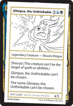 Glimpse, the Unthinkable (playtest)