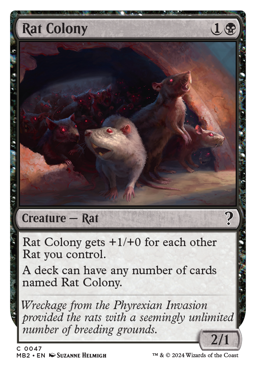 Rat Colony (Mystery Booster 2: Convention Edition) - Gatherer - Magic ...