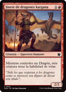 Jinete de dragones kargana