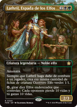 Lathril, Espada de los Elfos