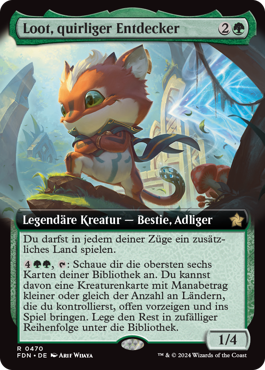 Loot, quirliger Entdecker