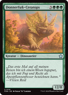 Donnerfuß-Ceratops