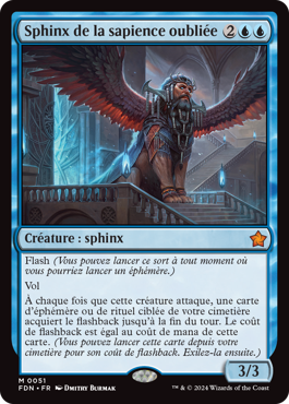 Sphinx de la sapience oubliée