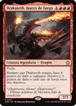 Drakuseth, fauces de fuego