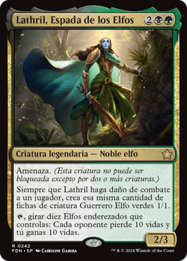 Lathril, Espada de los Elfos