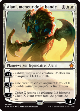 Ajani, meneur de la bande