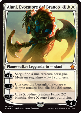 Ajani, Evocatore del Branco