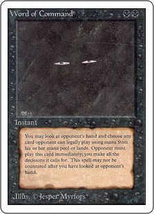 Word of Command (Unlimited Edition) - Gatherer - Magic: The Gathering