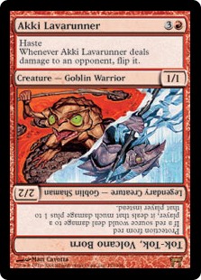 Akki Lavarunner (Champions of Kamigawa) - Gatherer - Magic: The Gathering