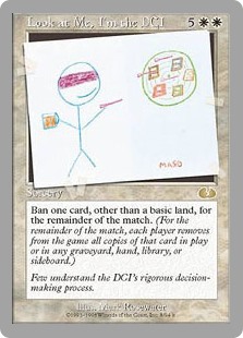 Look At Me I M The Dci Unglued Gatherer Magic The Gathering