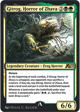 Gitrog, Horror of Zhava