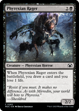 Picture of Phyrexian Rager                  