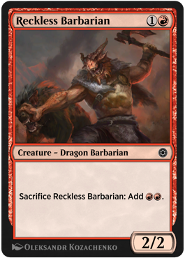 Reckless Barbarian