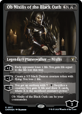 Magic The Gathering Sworn To Darkness 2014 Commander Deck LOOSE For Card Game 